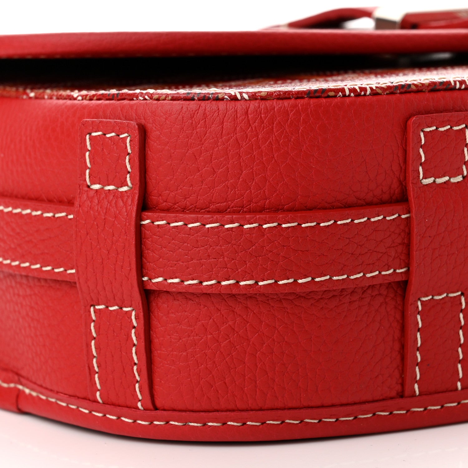 Goyard Goyardine Belvedere II PM Messenger Bag Red 8 of 9