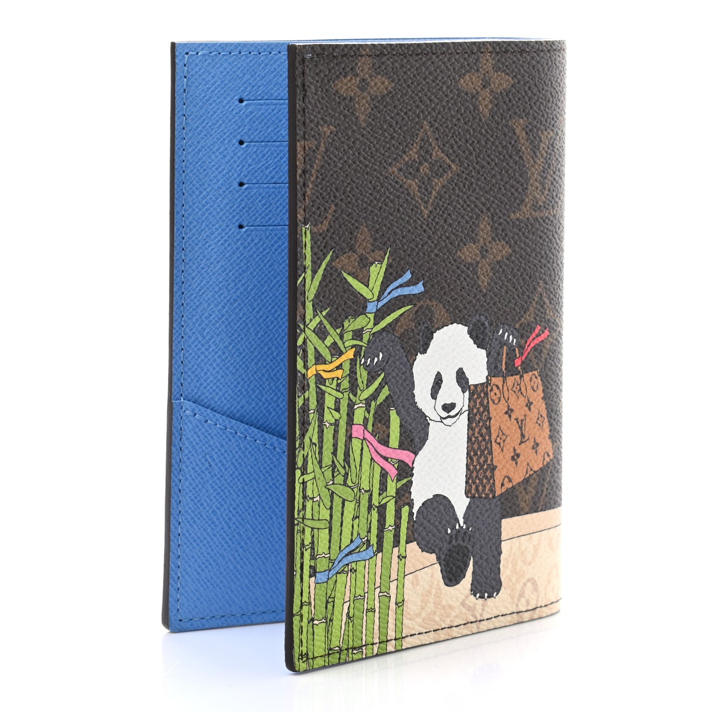 Monogram 2021 Christmas Animation China Passport Cover Myosotis Blue