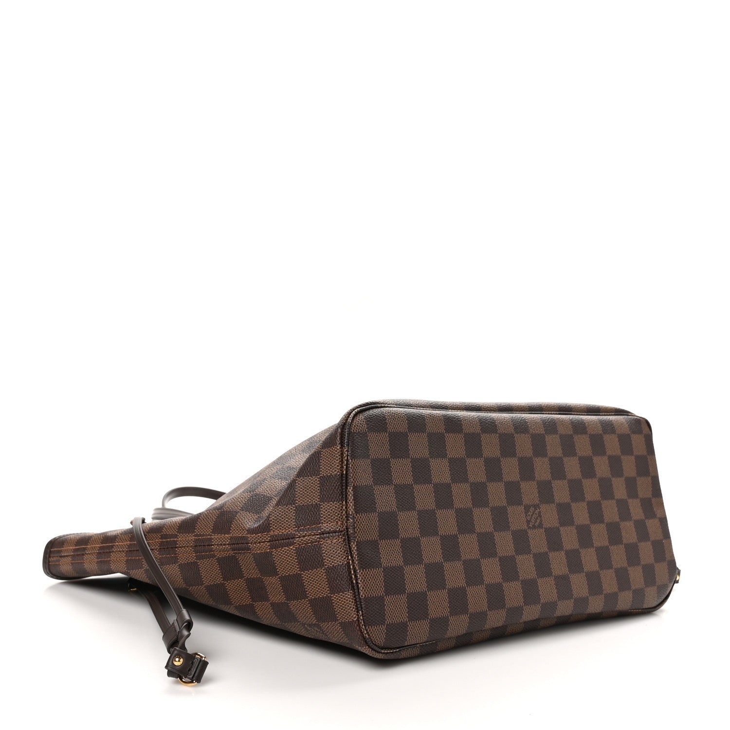 Louis Vuitton Damier Ebene Neo Neverfull MM Rose Ballerine 4 of 9