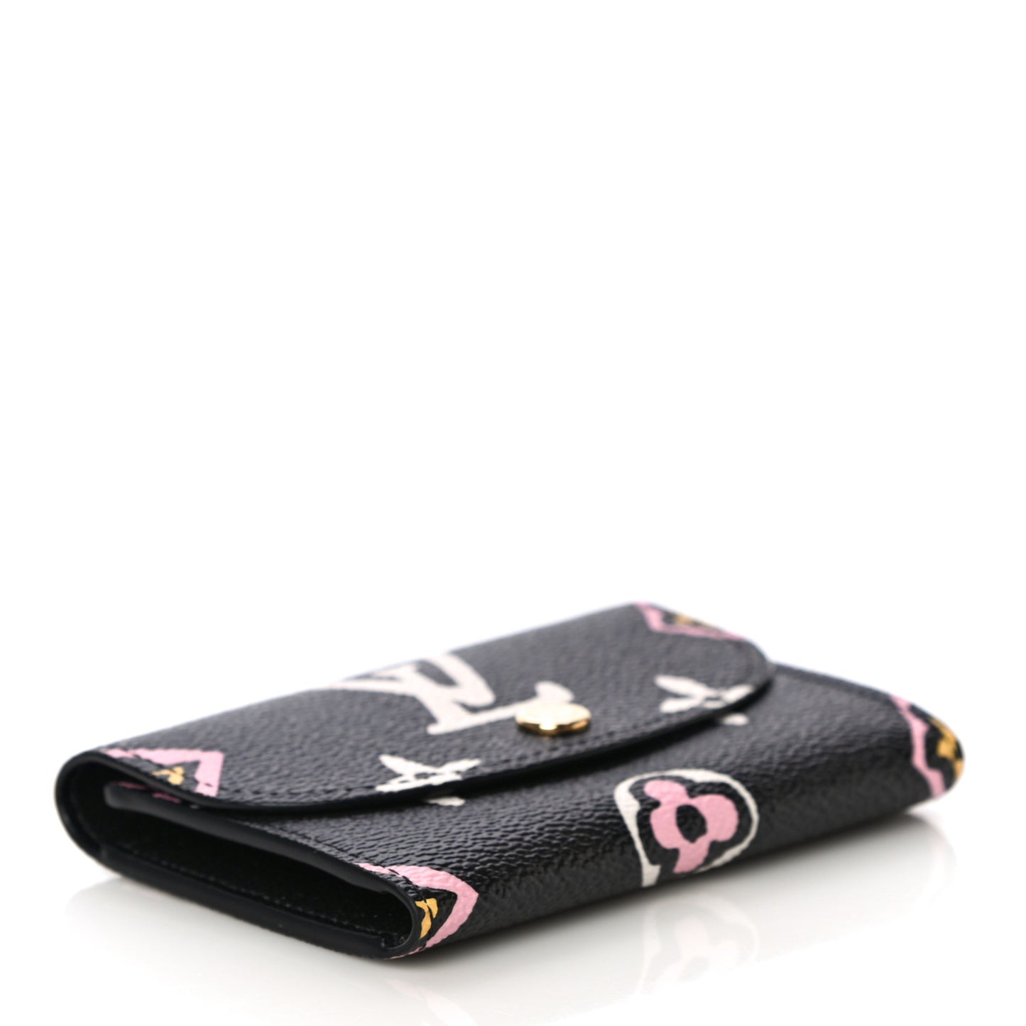 Monogram Giant Wild At Heart Rosalie Coin Purse Black