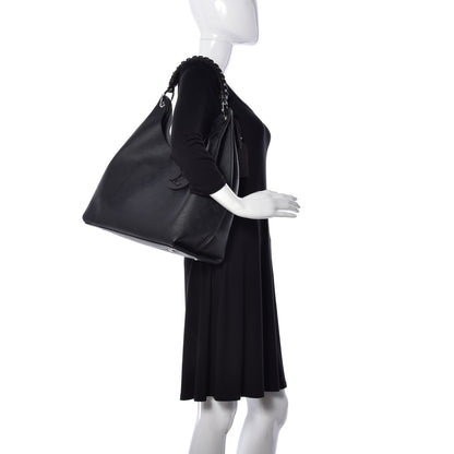 Louis Vuitton Mahina Carmel Hobo Black 2 of 10