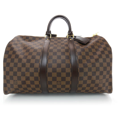 Louis Vuitton Damier Ebene Keepall Bandouliere 45 1 of 8