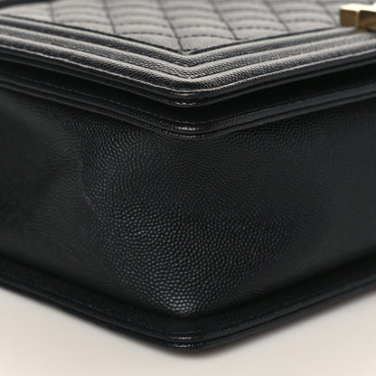 Chanel Caviar Quilted New Medium Boy Flap Black 8 of 9