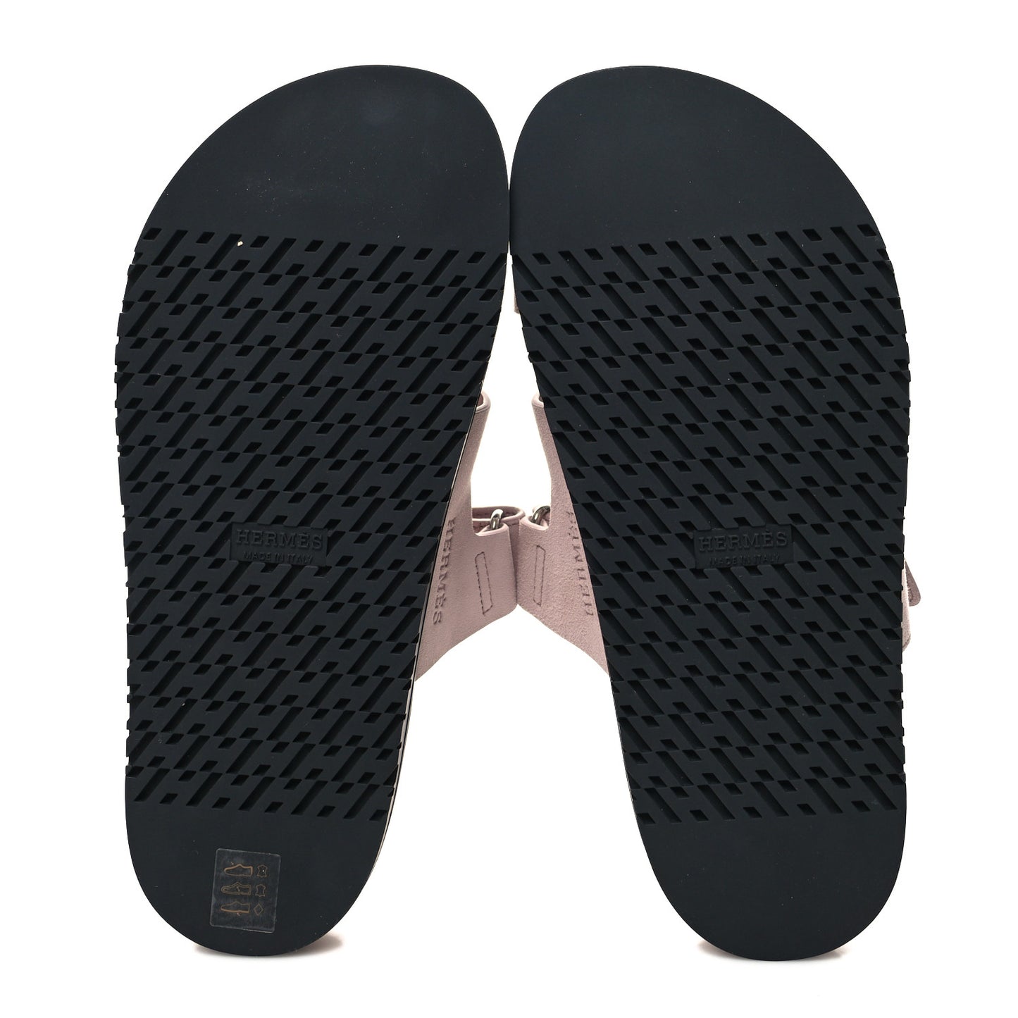 Suede Goatskin Womens Chypre Sandals 38.5 Rose Porcelaine