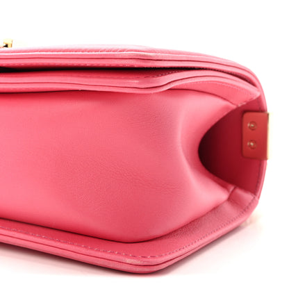 Chanel Snakeskin Small Boy Flap Pink 10 of 10