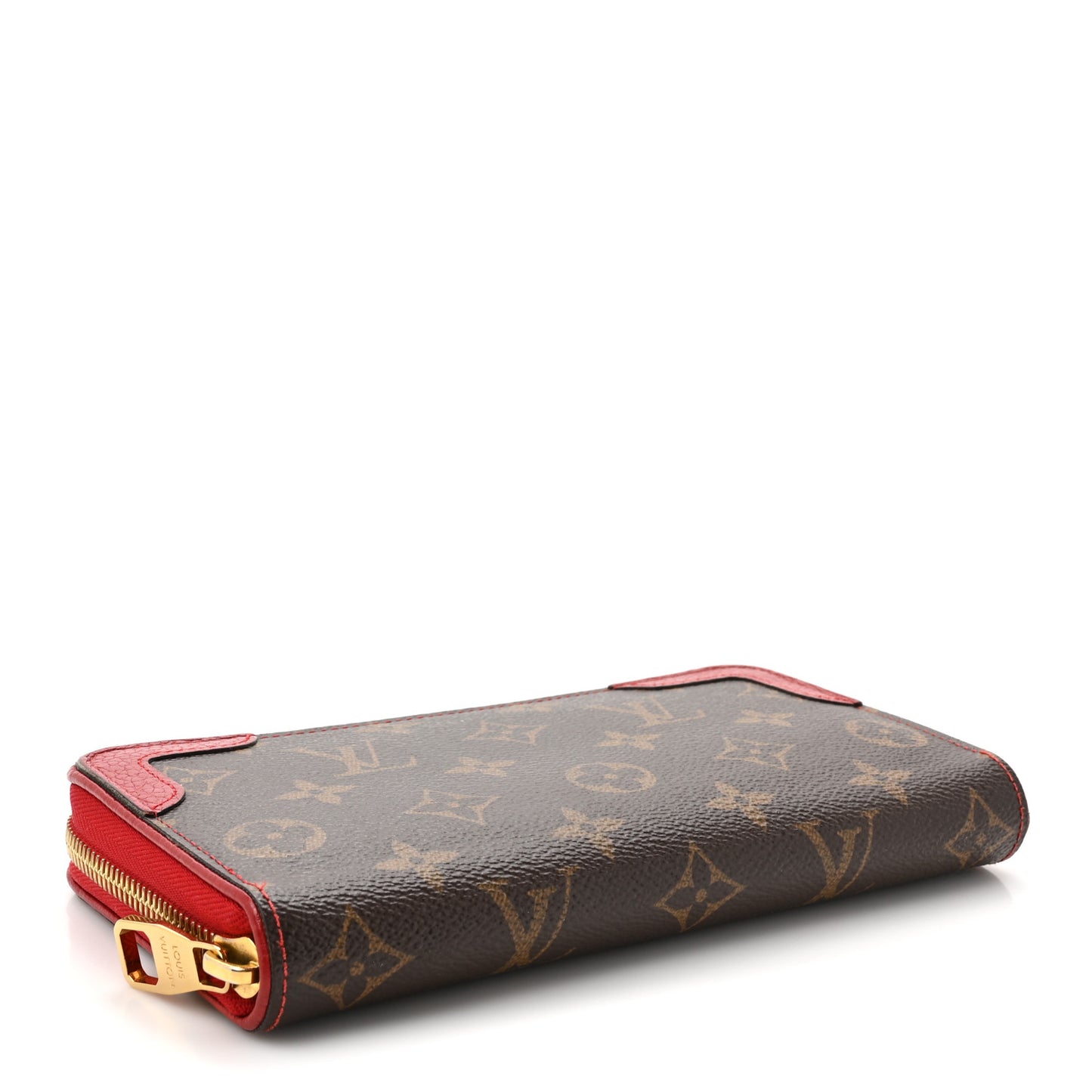 Monogram Retiro Zippy Wallet Cherry