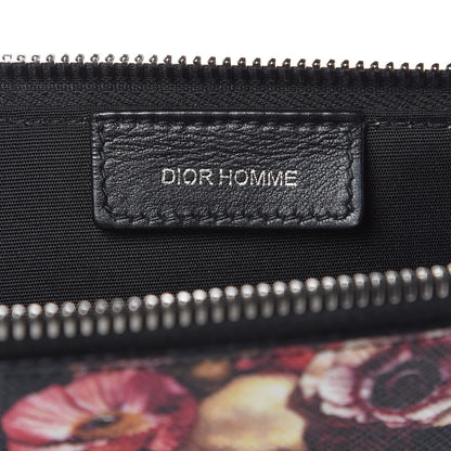 Christian Dior HOMME Monogram Coated Canvas Printed Document Holder Grey Multicolor 6 of 9
