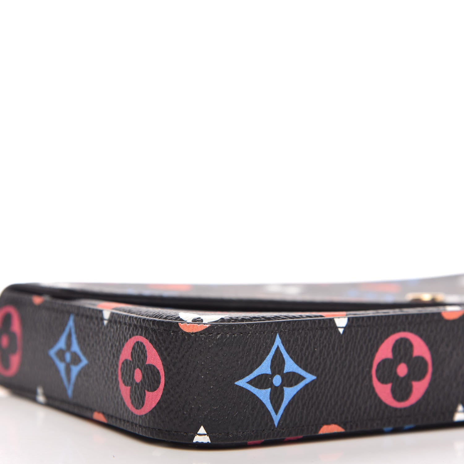 Louis Vuitton Game On Felicie Chain Wallet Black 7 of 11
