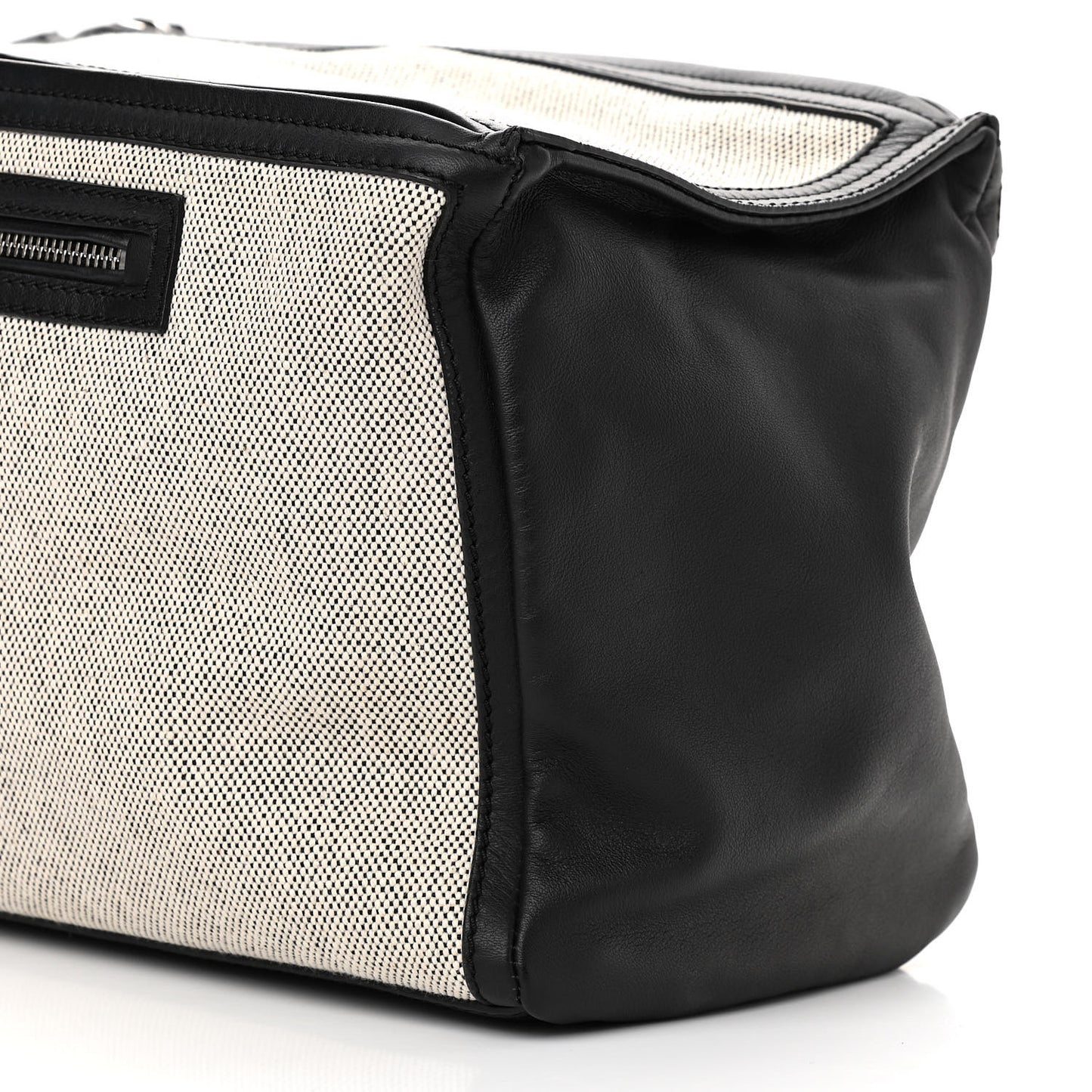 Calfskin Canvas Medium Pandora Black