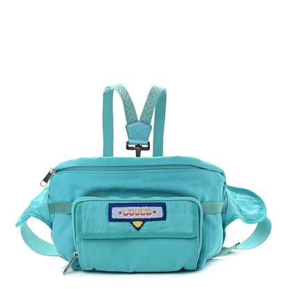 Gucci Nylon 80s Logo Patch Belt Bag Lago 1 of 10