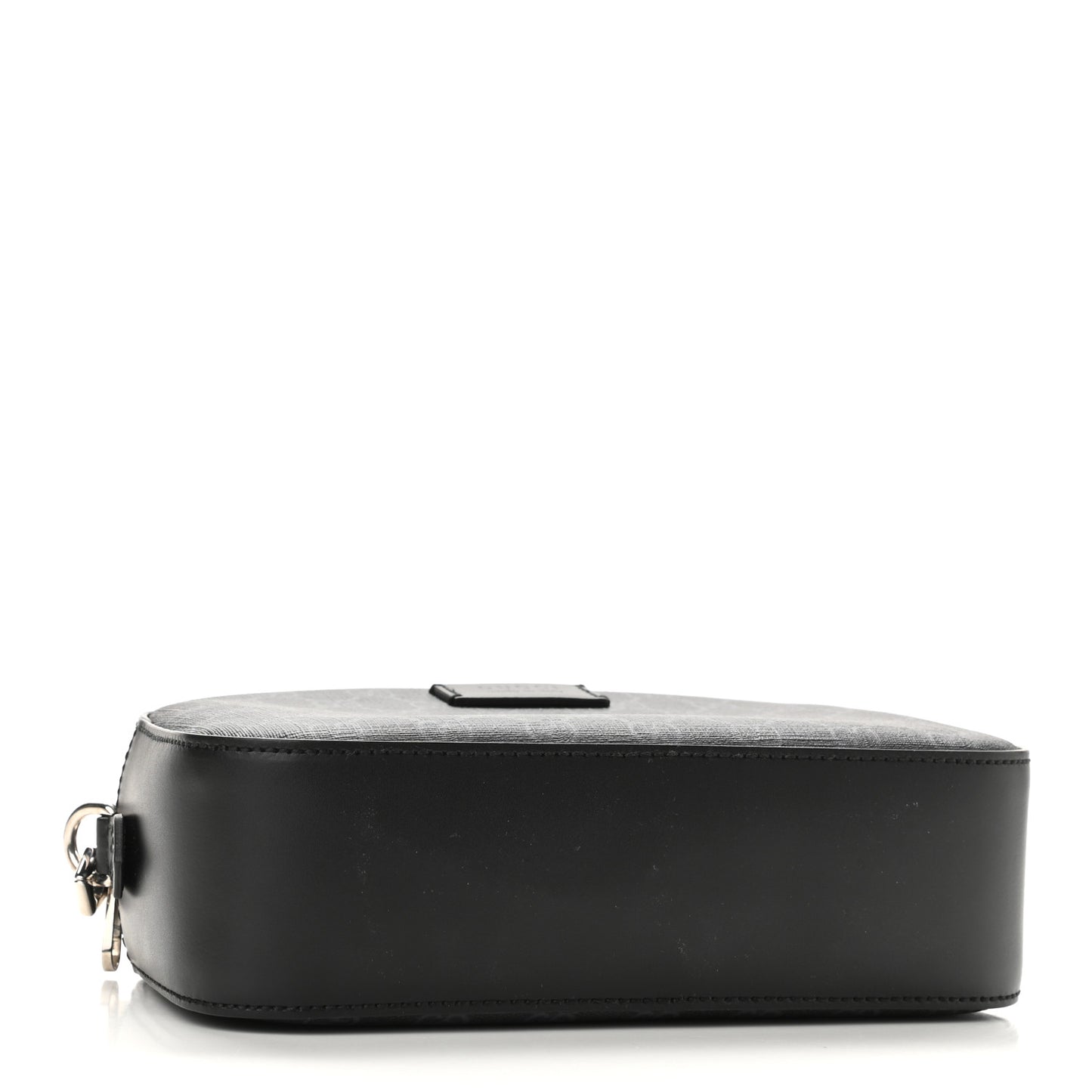 GG Supreme Monogram Web Shoulder Bag Black Grey