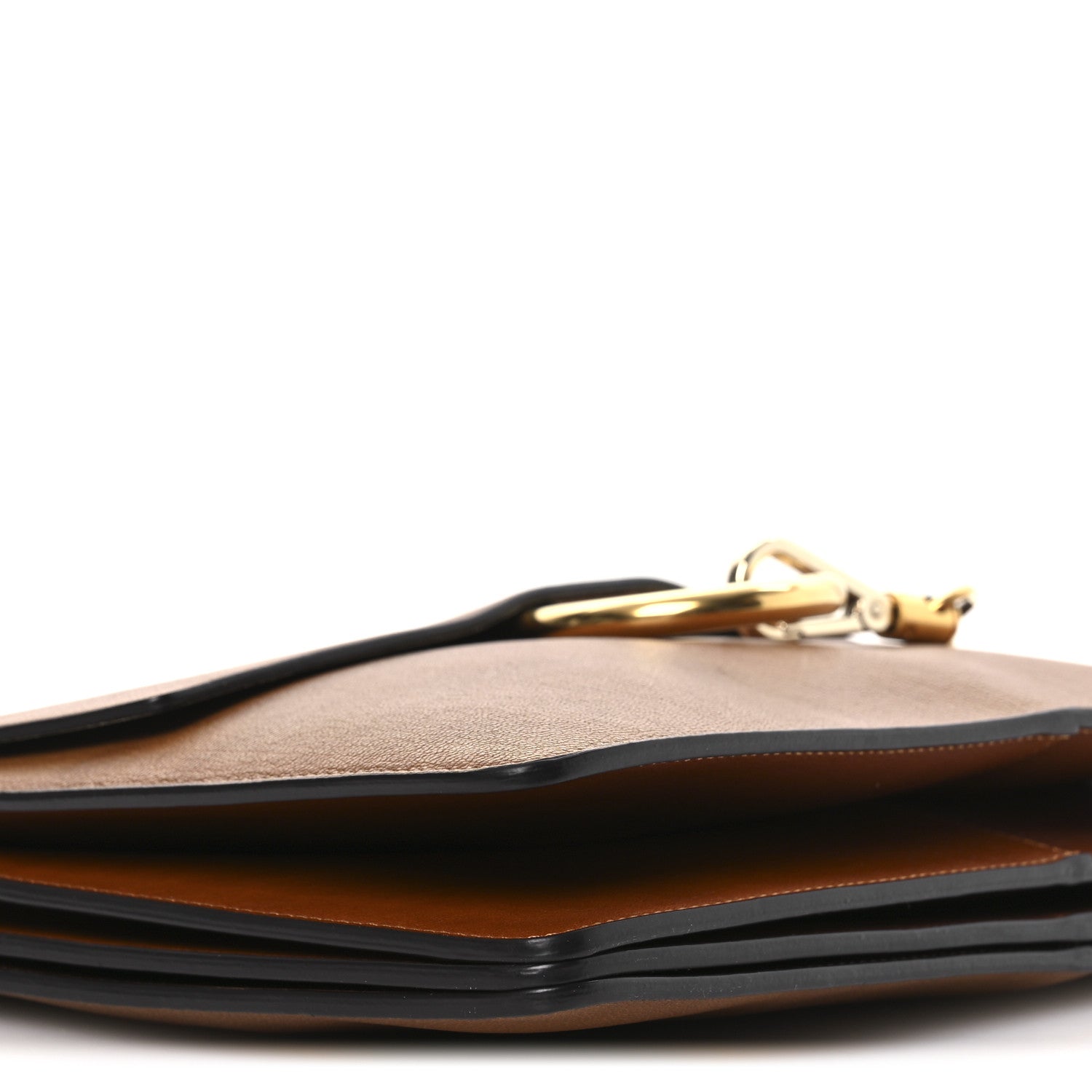 Chloe Goatskin Medium Faye Shoulder Bag Caramel 8 of 10