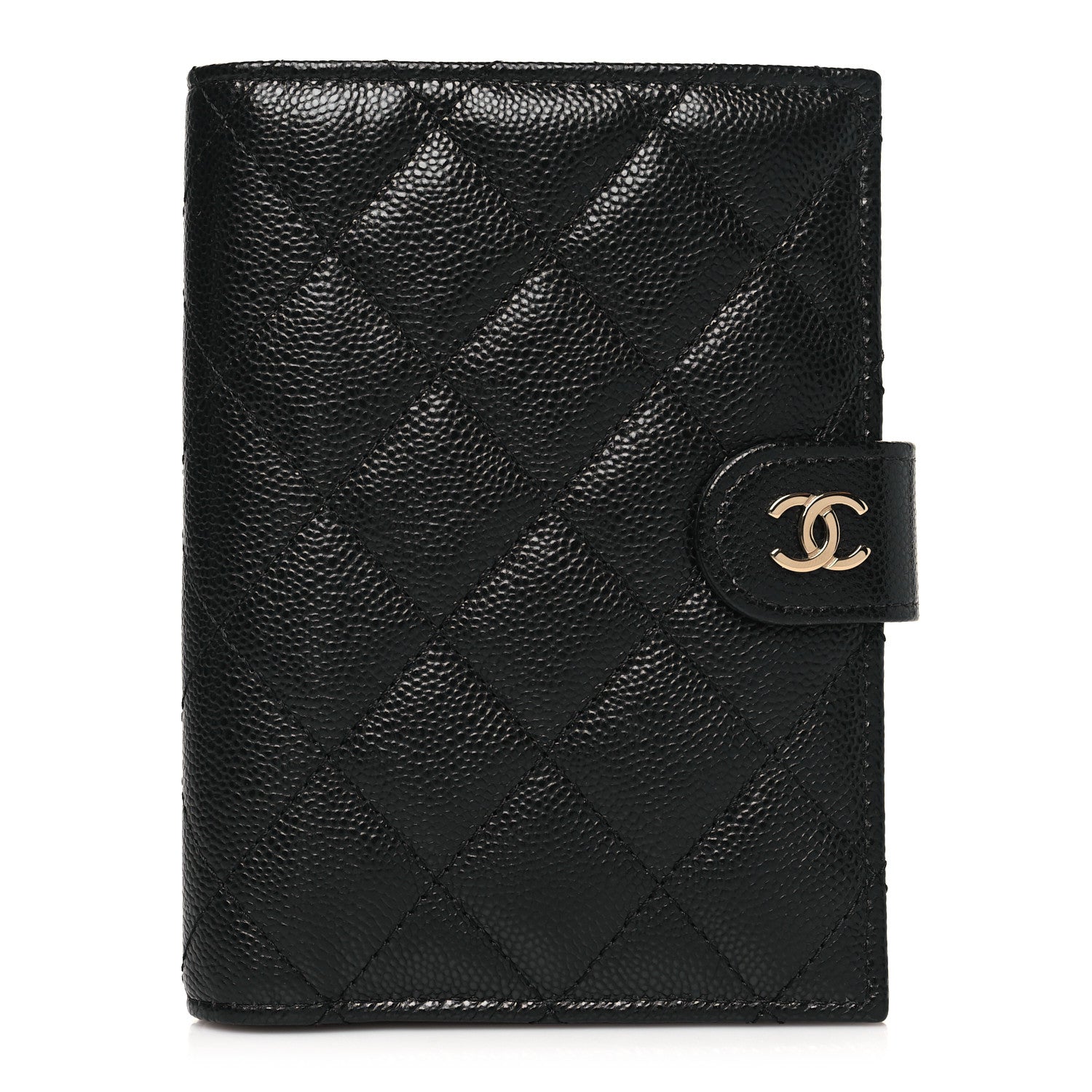Chanel Caviar Quilted Passport Holder Black 1 of 8