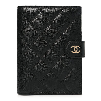 Chanel Caviar Quilted Passport Holder Black 1 of 8