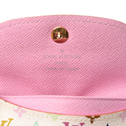 Louis Vuitton Monogram Multicolor Business Card Holder White 5 of 16