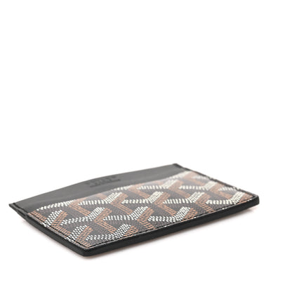 Goyard Goyardine Saint Sulpice Card Holder Black 4 of 6