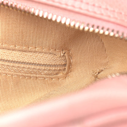 Chanel Caviar Quilted Small Bowler Pink 9 of 24