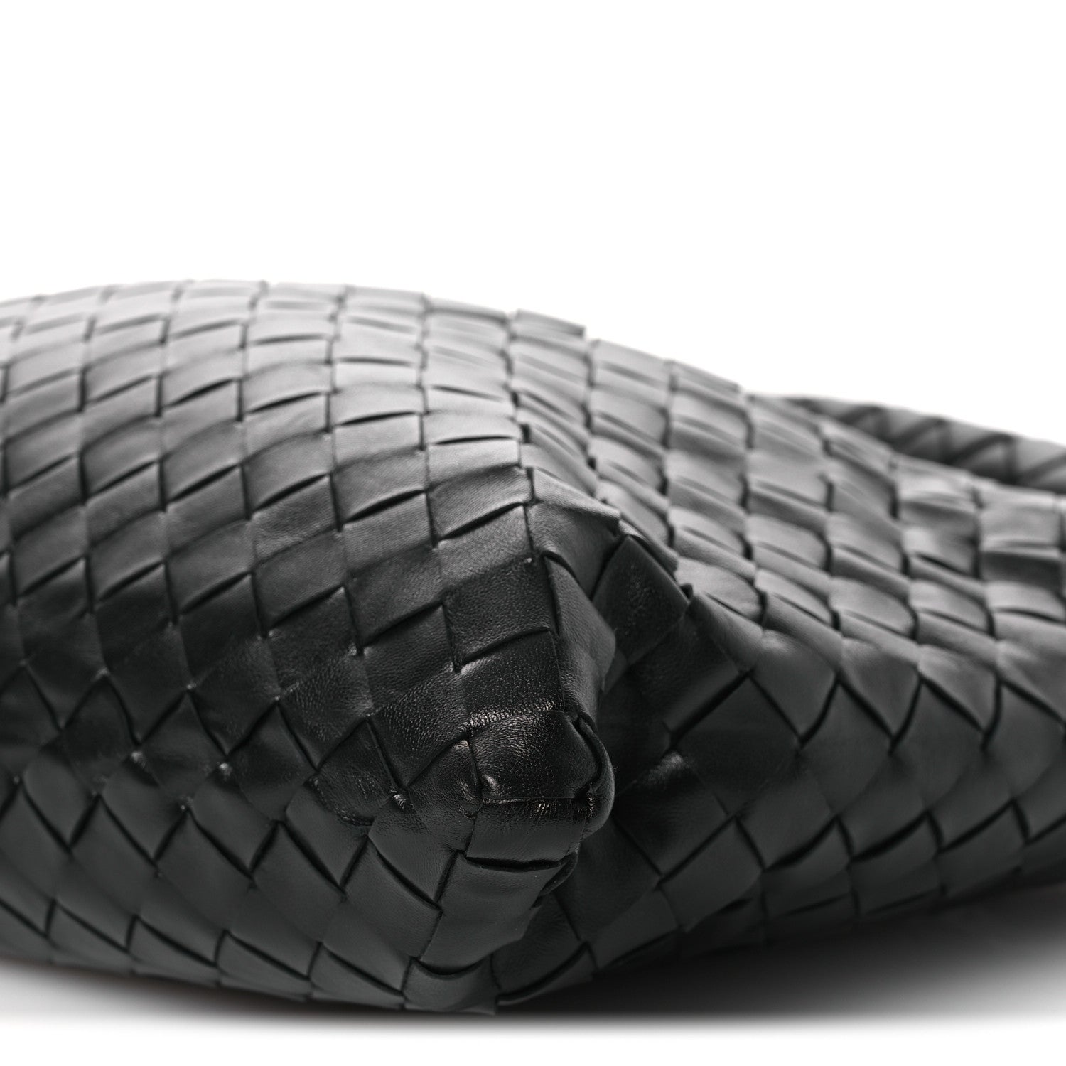 Bottega Veneta Calfskin Intrecciato Small Hop Black 10 of 10