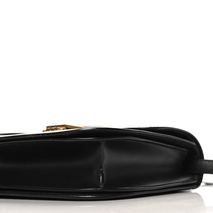 Celine Box Calfskin Medium Classic Box Flap Bag Black 10 of 12