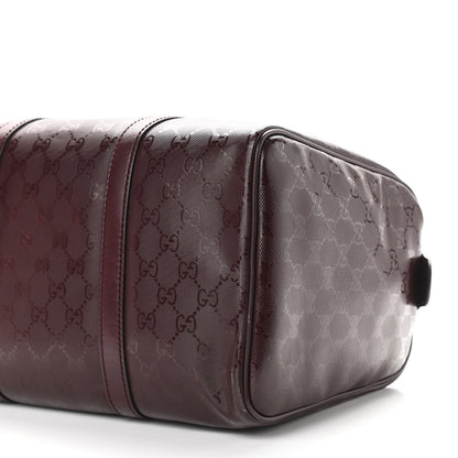 Gucci Imprime Monogram Medium Joy Boston Bordeaux 10 of 10