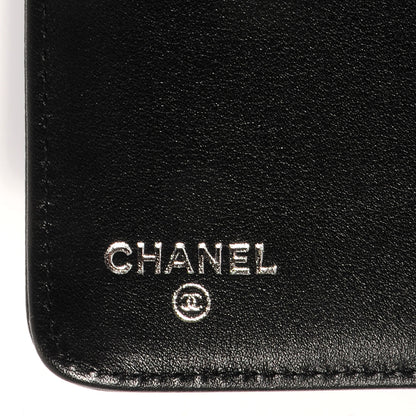 Chanel Caviar Sevruga L-Zip Pocket Wallet Black 7 of 9