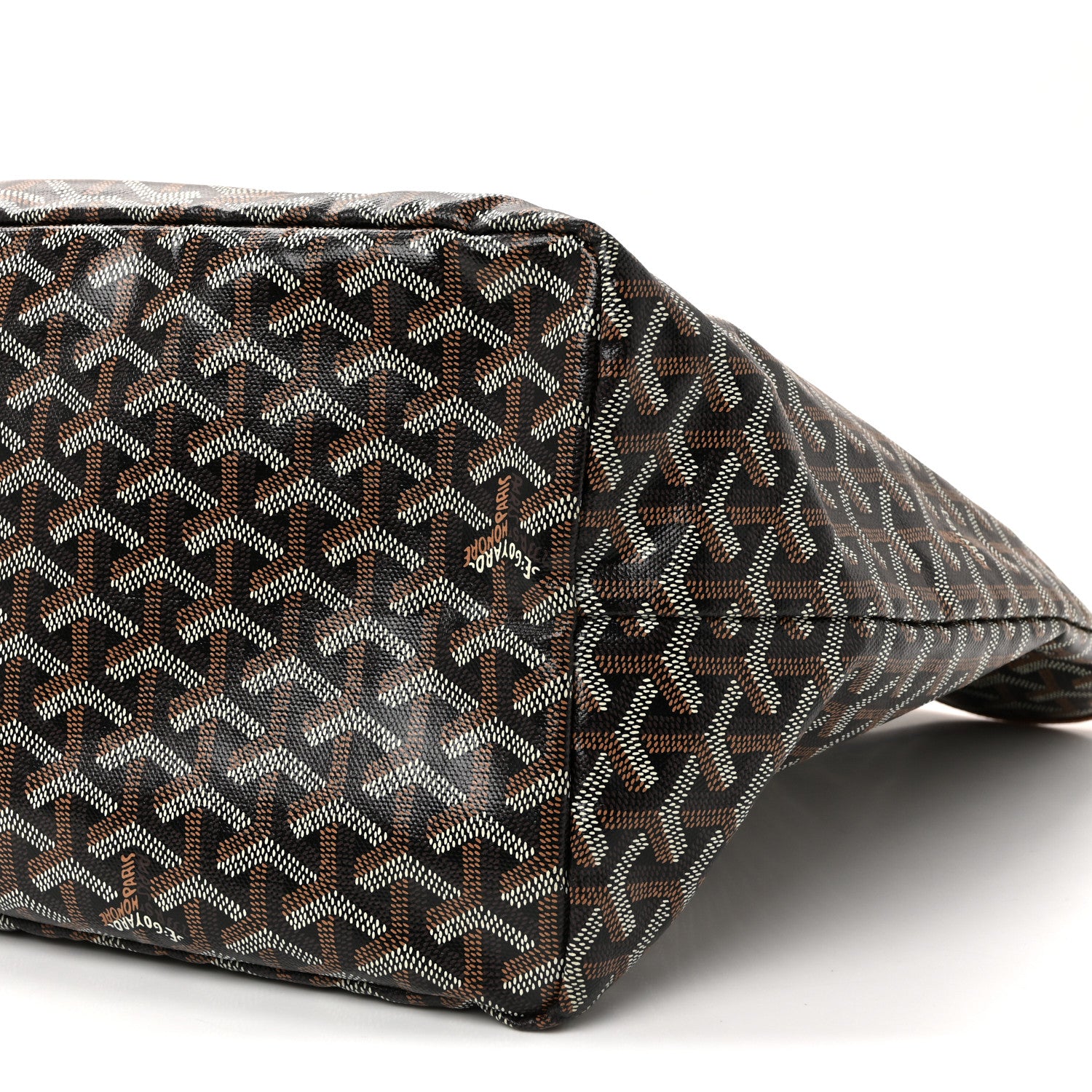 Goyard Goyardine Saint Louis GM Black Gold 9 of 9