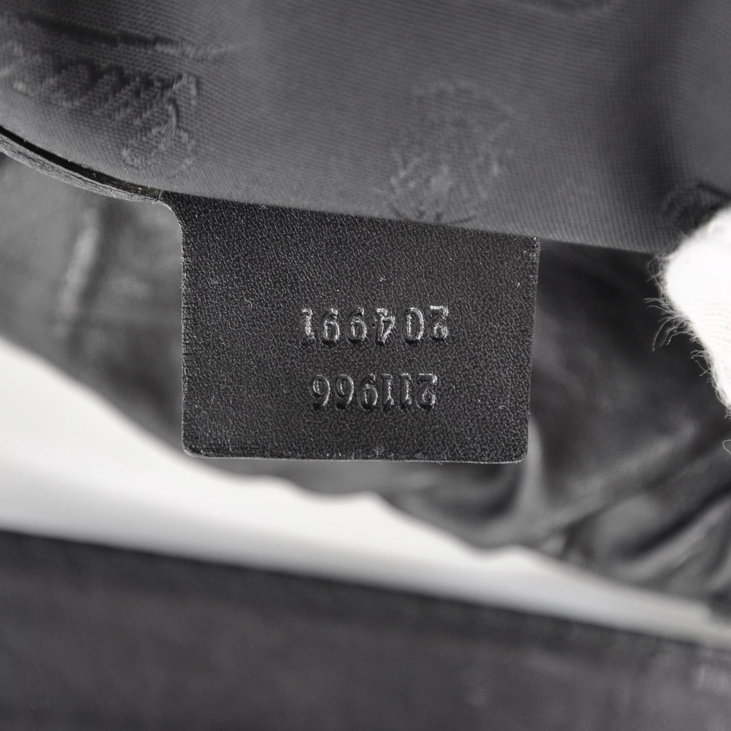 Gucci Leather Medium Jockey Hobo Black 9 of 9