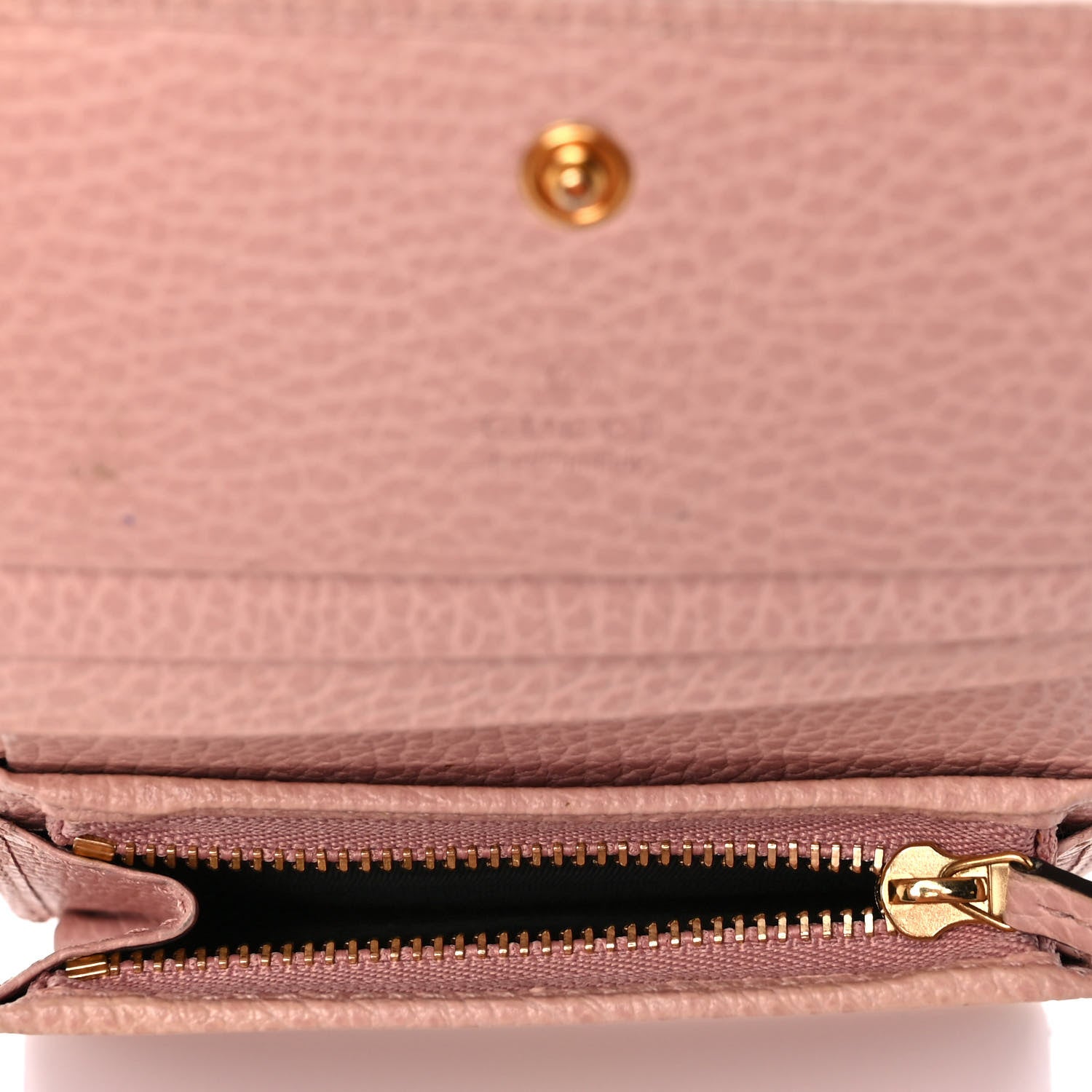 Gucci Dollar Calfskin GG Marmont Card Case Perfect Pink 5 of 10