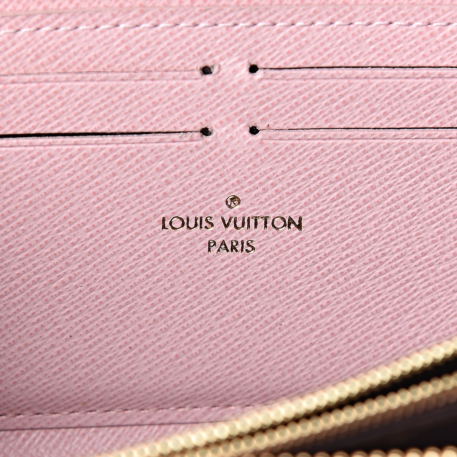 Louis Vuitton Monogram Clemence Wallet Rose Ballerine 6 of 8