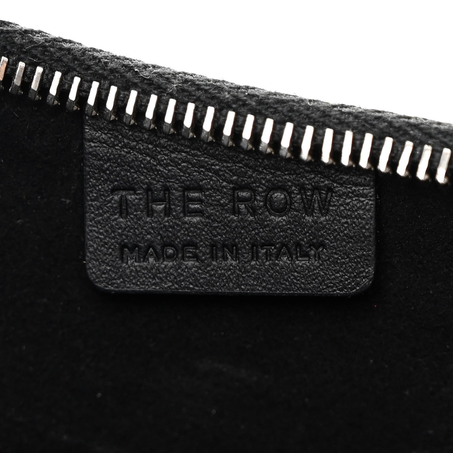 The Row Smooth Calfskin Half Moon Shoulder Bag Black 6 of 9