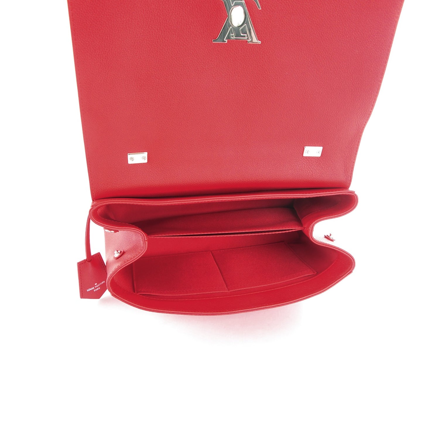 Calfskin Lock Me II Rubis