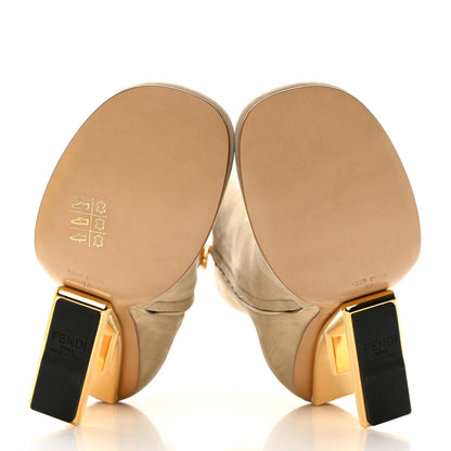 Fendi Nubuck Fendi First 95mm Ankle Boots 36 Roger 5 of 9