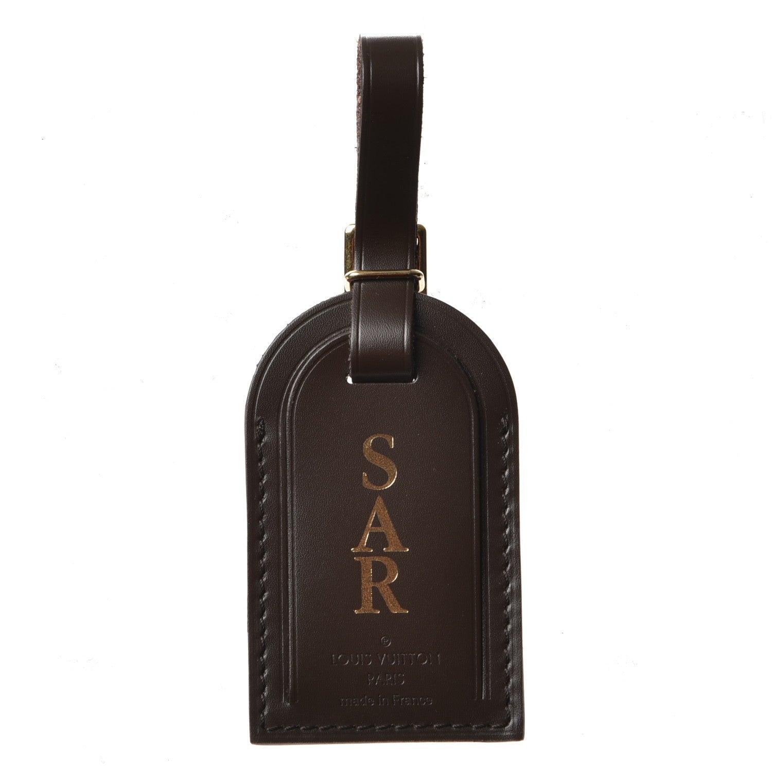 Louis Vuitton Calfskin Luggage Tag Ebene 1 of 4