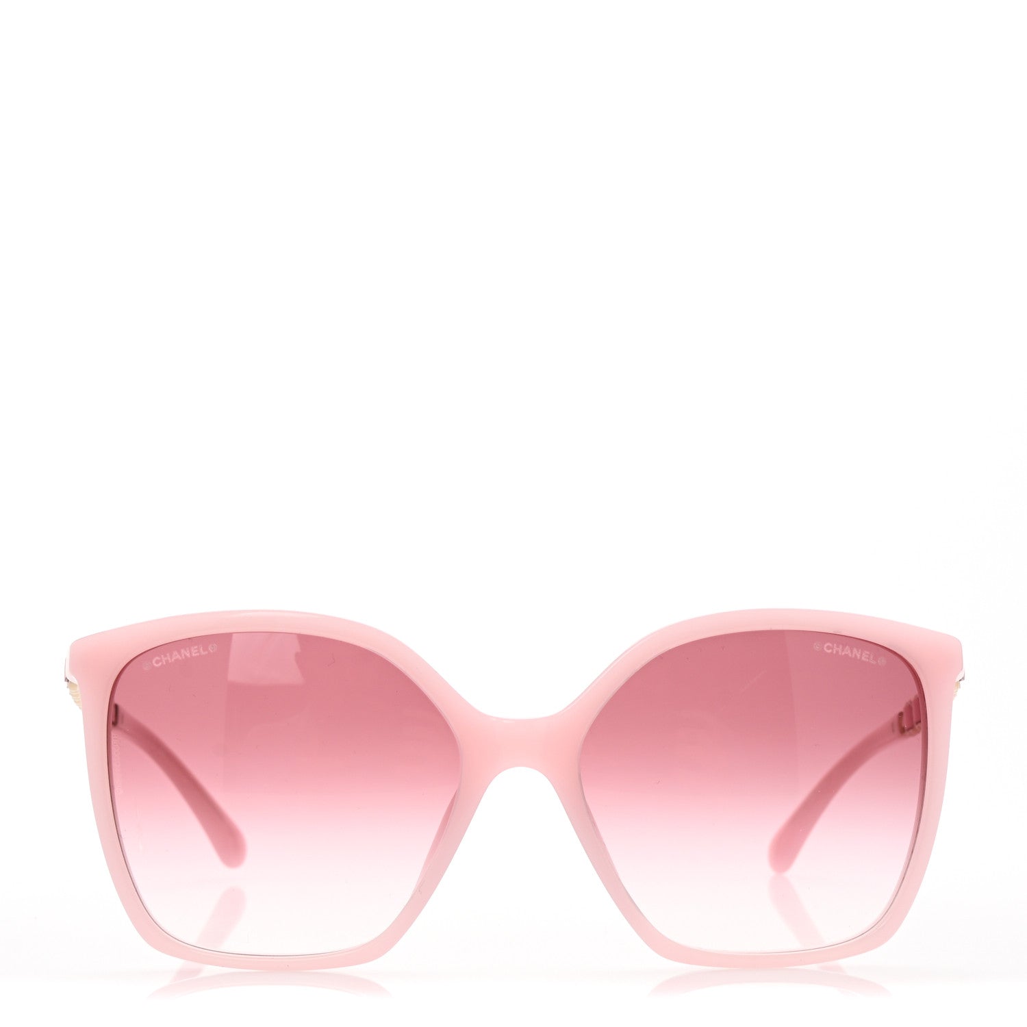 Chanel Acetate Calfskin SquareSunglasses 5546-Q-A Light Pink 2 of 7