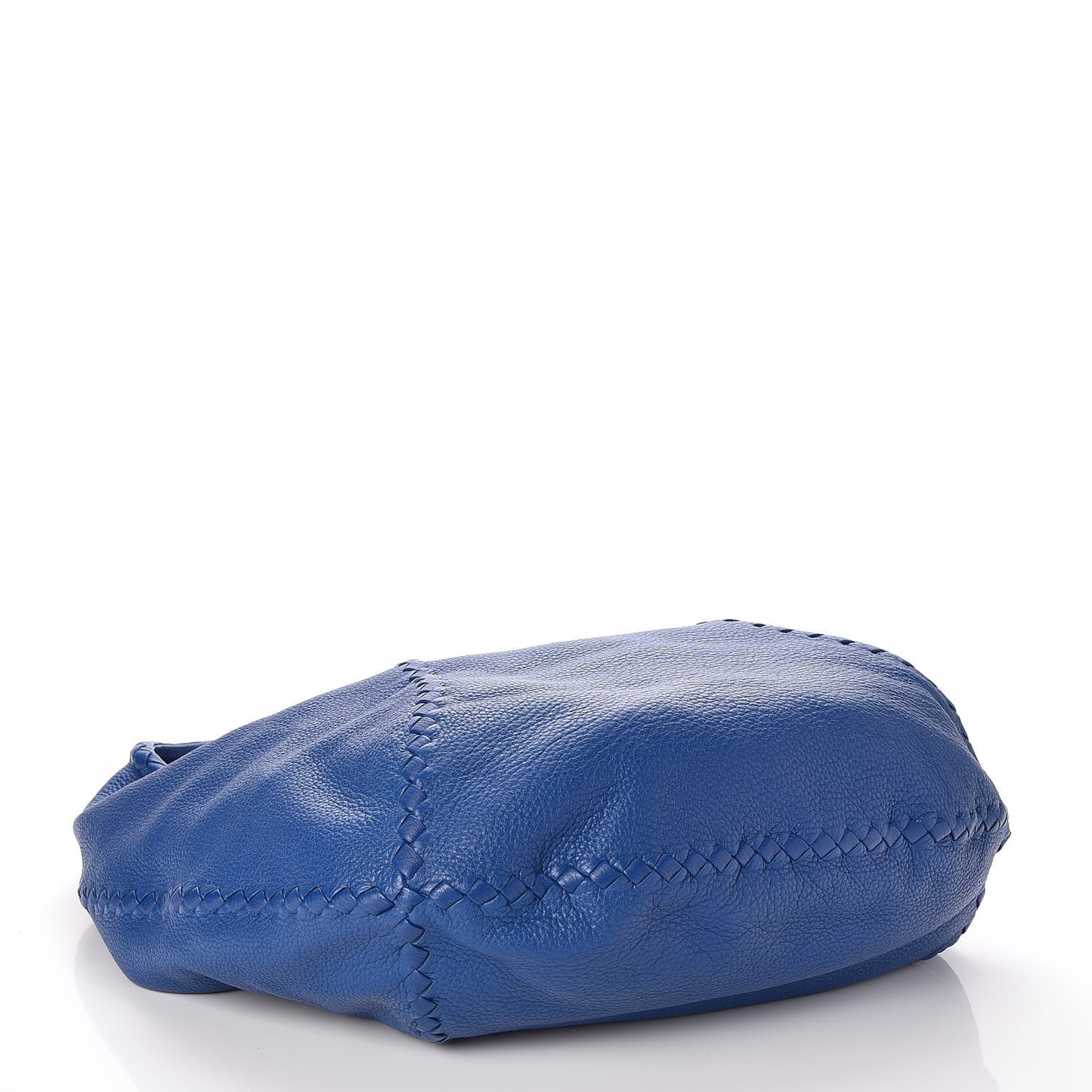 Cervo Deerskin Large Hobo Signal Blue