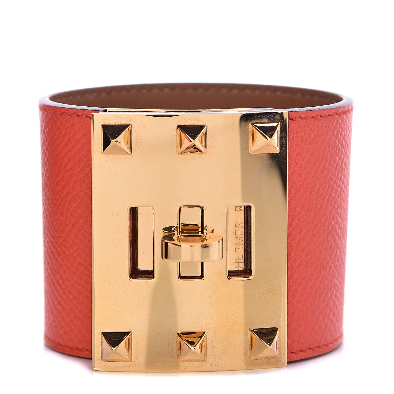 Hermes Epsom Extreme Kelly Bracelet S Orange Poppy 1 of 6