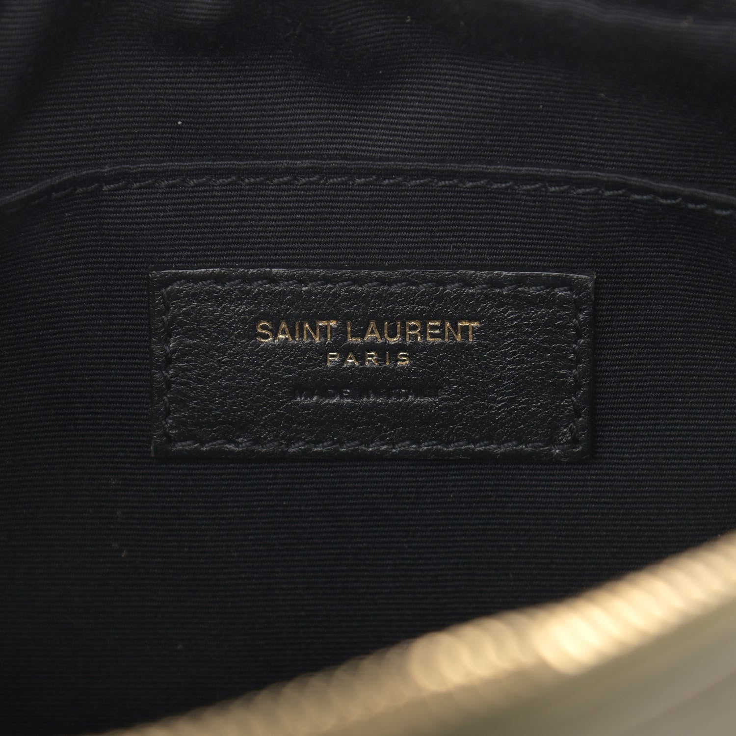 Saint Laurent Calfskin Matelasse Monogram Lou Camera Bag Military Olive 6 of 10