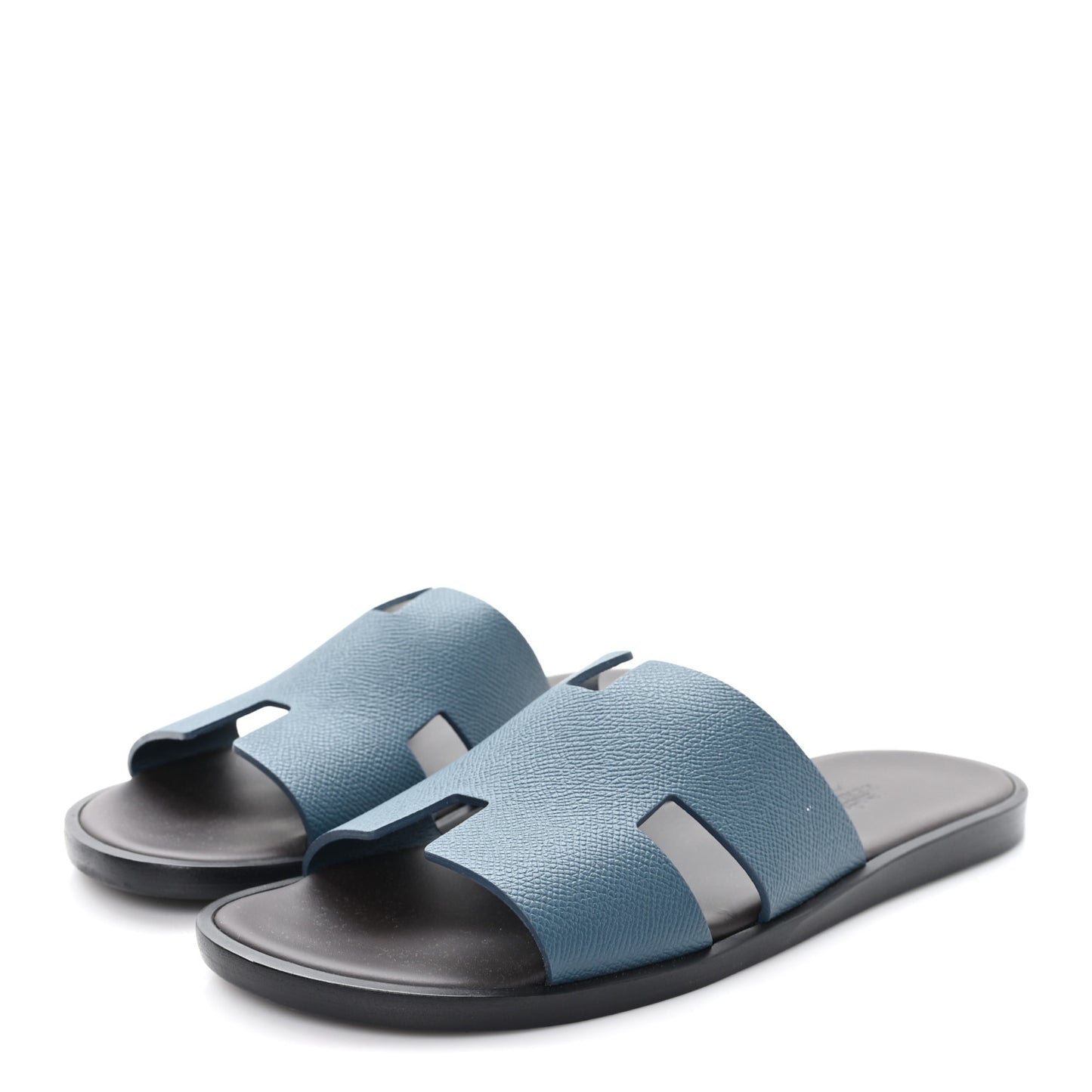 Epsom Izmir Sandals 40.5 Bleu Canard