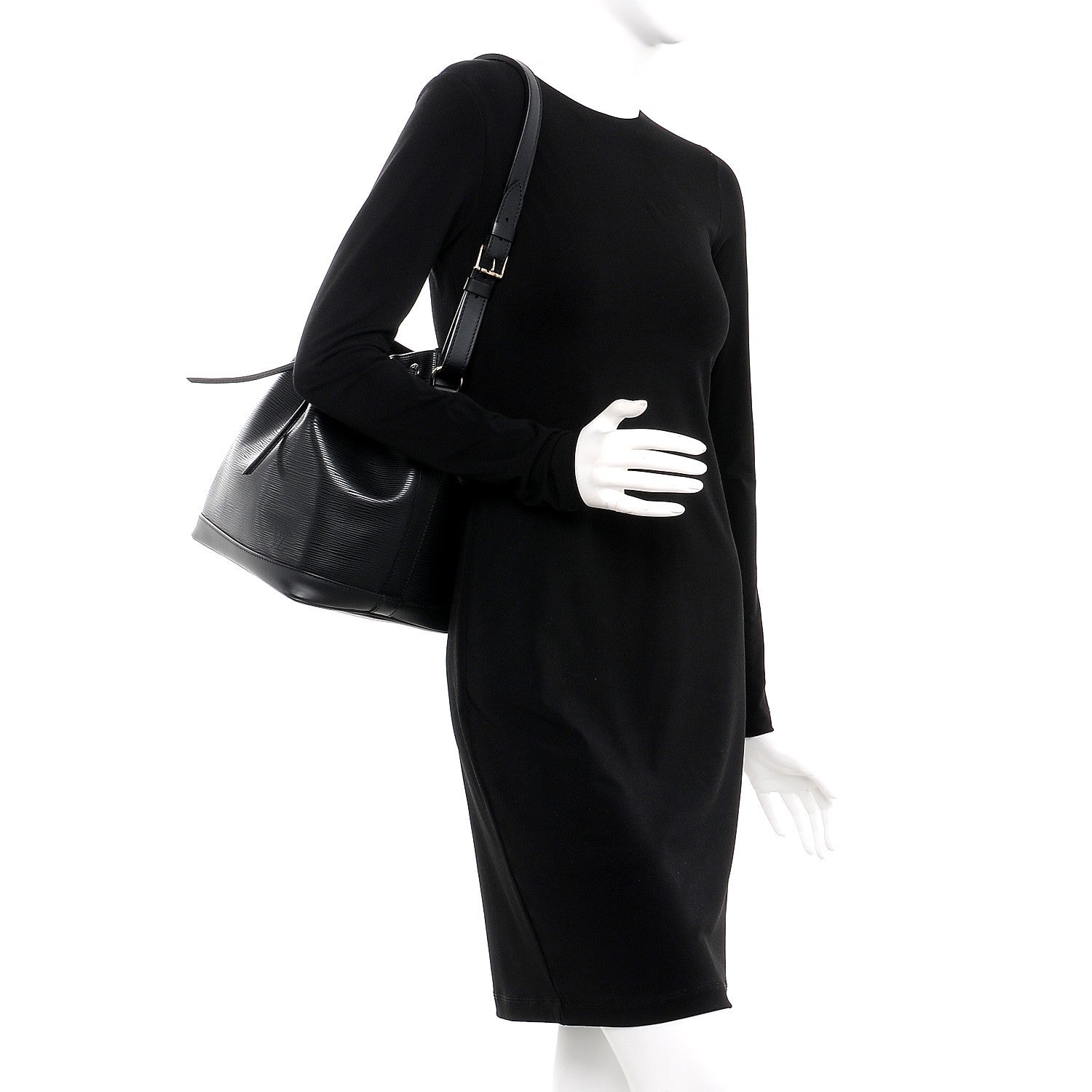 Louis Vuitton Epi Petit Noe NM Black 2 of 12