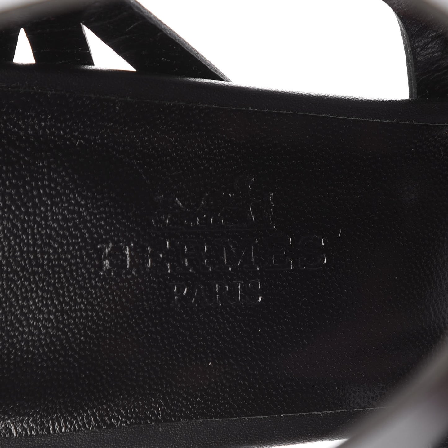 Calfskin Keira Sandals 37.5 Black