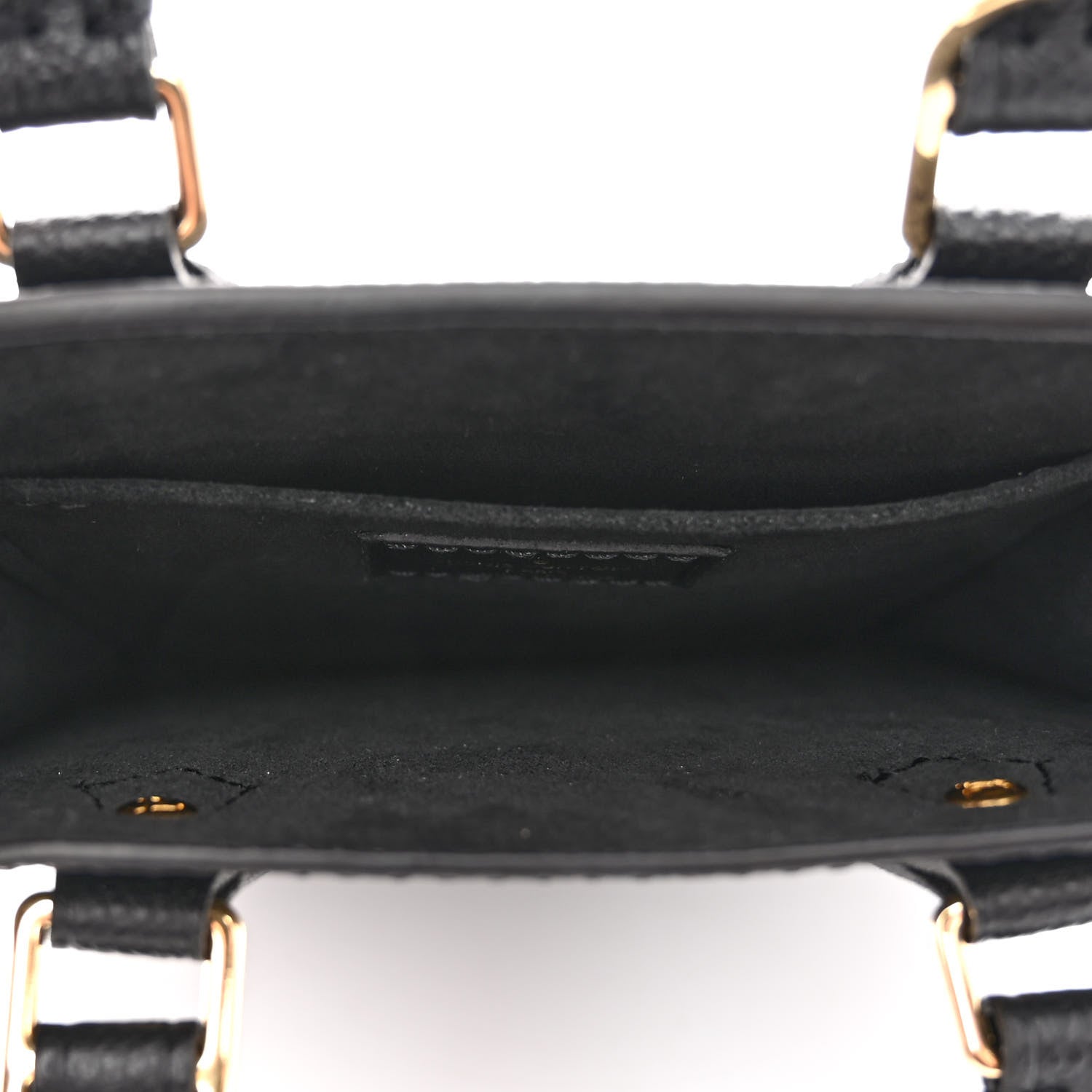 Louis Vuitton Empreinte Monogram Giant Petit Sac Plat Black 5 of 9