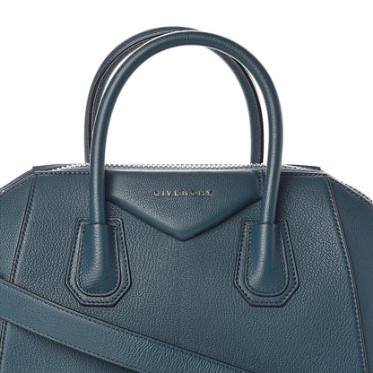 Givenchy Sugar Goatskin Small Antigona Prussian Blue 8 of 10
