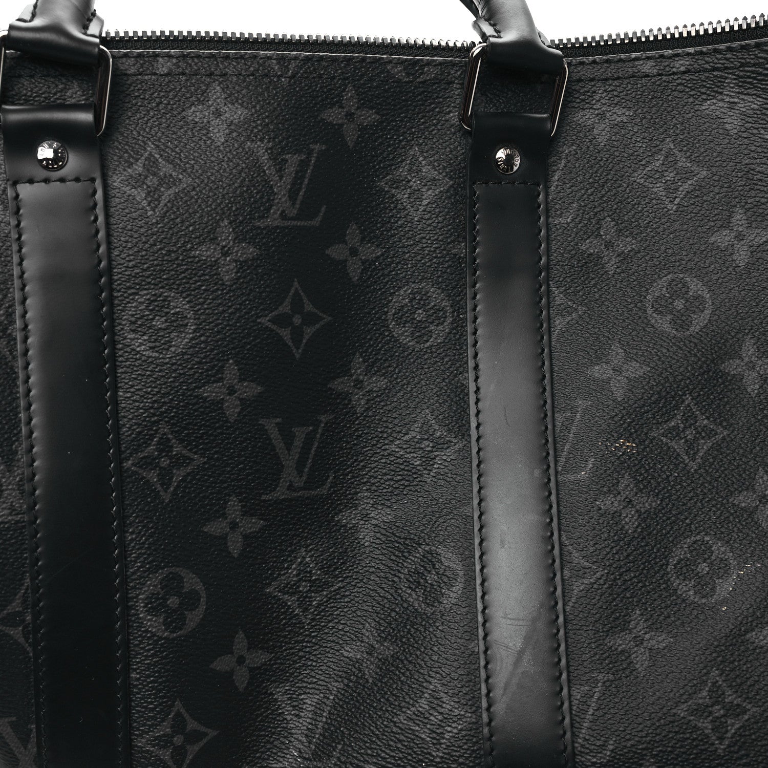 Louis Vuitton Monogram Eclipse Keepall Bandouliere 55 7 of 9