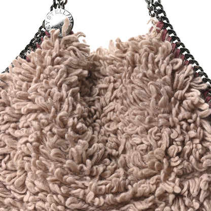 Stella McCartney Wool Fur Small Falabella Tote Pink 7 of 9