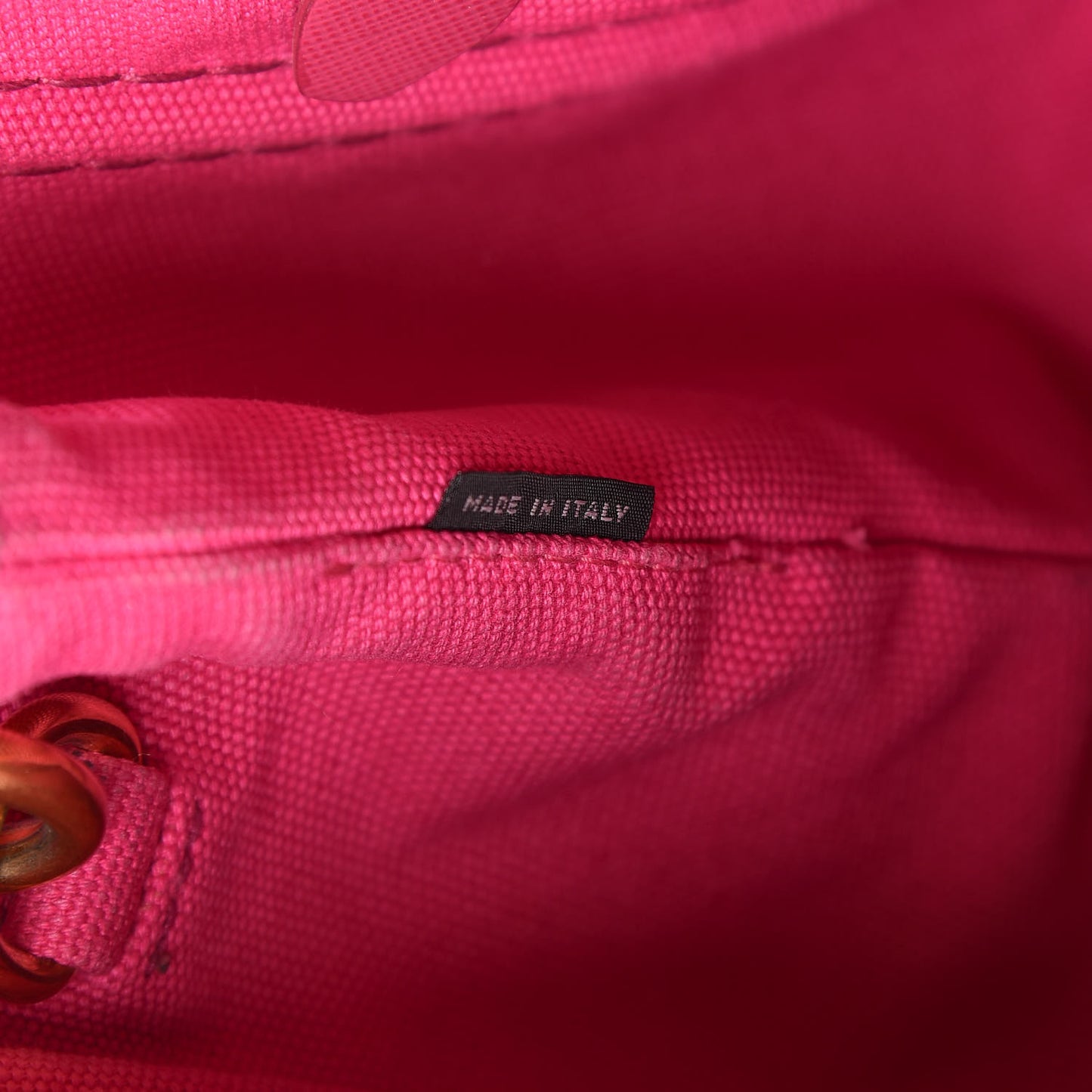 Canapa Small Logo Tote Fuxia