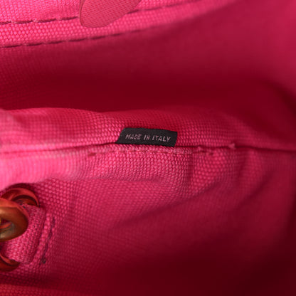 Prada Canapa Small Logo Tote Fuxia 7 of 17