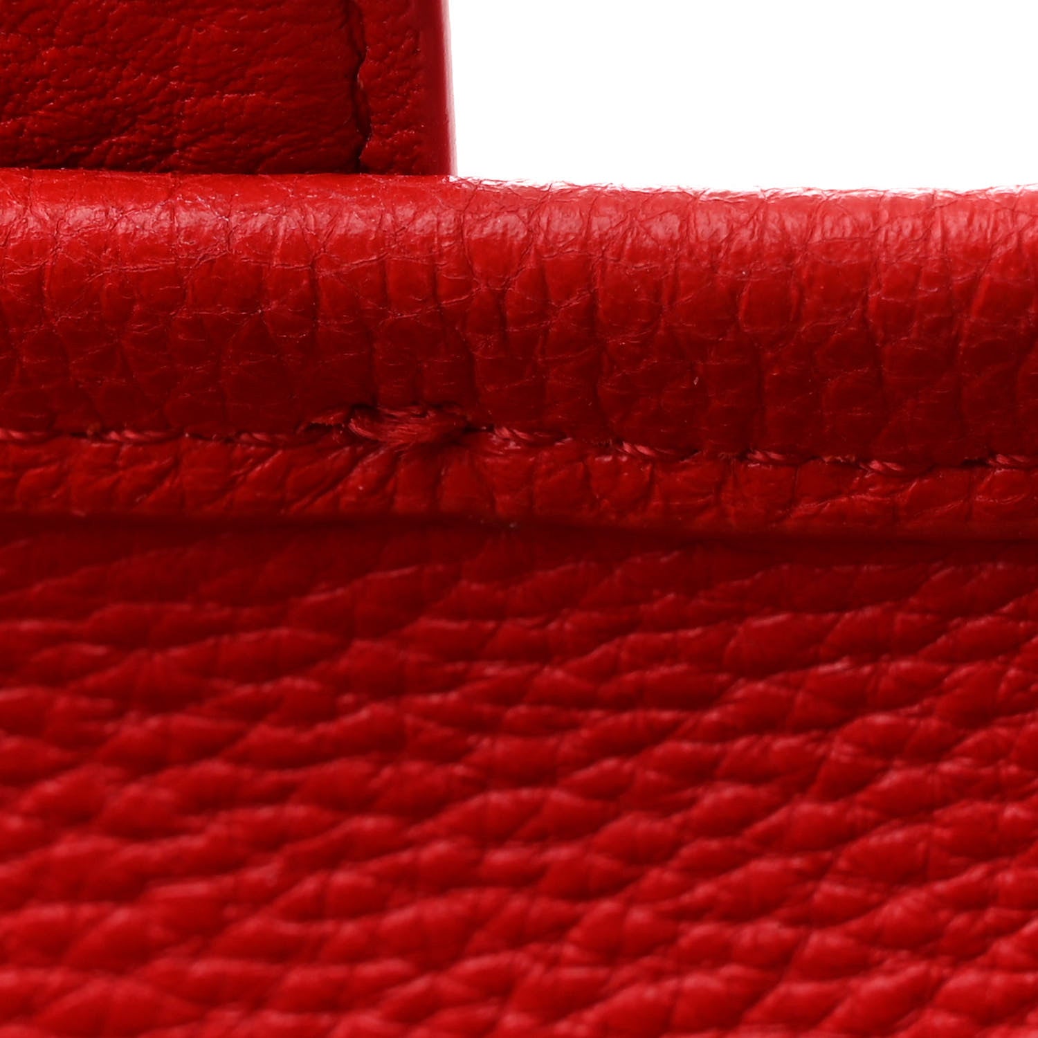 Marc Jacobs Grained Calfskin Mini The Tote Bag Red 14 of 14