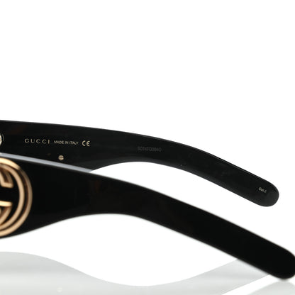 Gucci Acetate Round Frame Sunglasses GG0177S Brown 6 of 7
