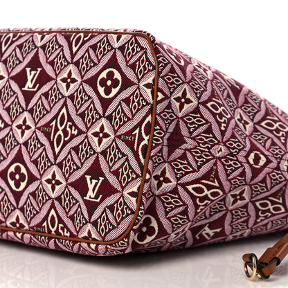 Louis Vuitton Jacquard Since 1854 Neverfull MM Bordeaux 9 of 9