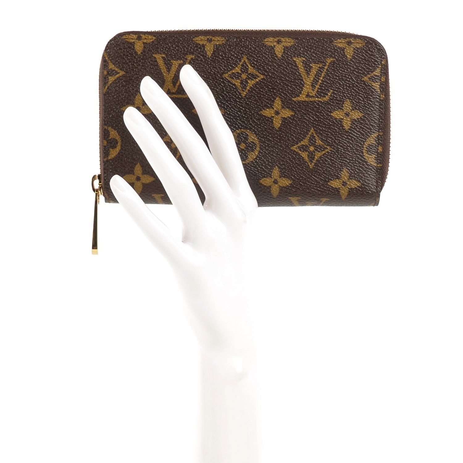 Louis Vuitton Monogram Zippy Compact Wallet 5 of 8
